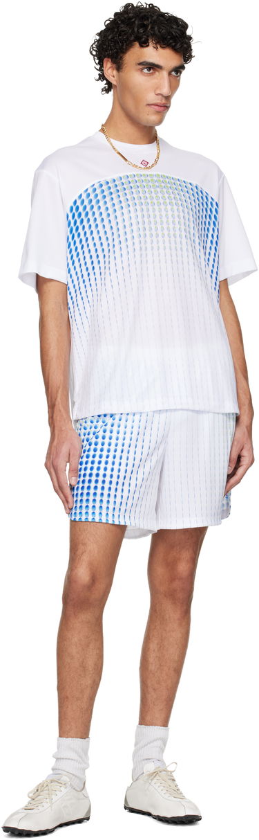 Tričko Casablanca Casablanca Tennis Tech Short Sleeve T-shirt Rôznofarebný | M-SP26-JTP-449-01, 3