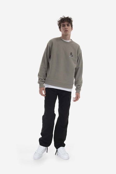 Mikina Stampd Crewneck Sweatshirt Zelené | SLA.M3058SW, 1