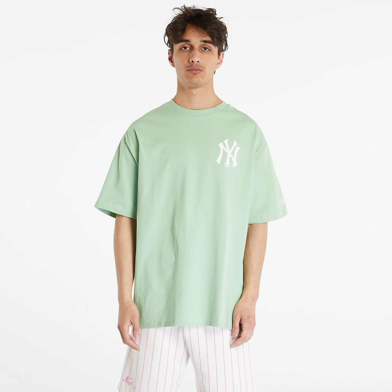 Tričko New Era New York Yankees MLB Ice Cream Oversized T-Shirt Zelené | 60357135, 0