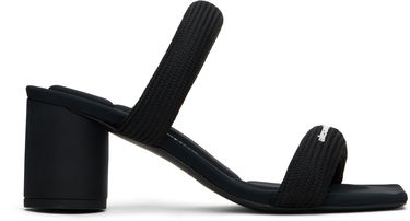 Starostlivosť o obuv Alexander Wang Alexander Wang Jax Tubular Heeled Sandals Čierna | 30424S010, 0
