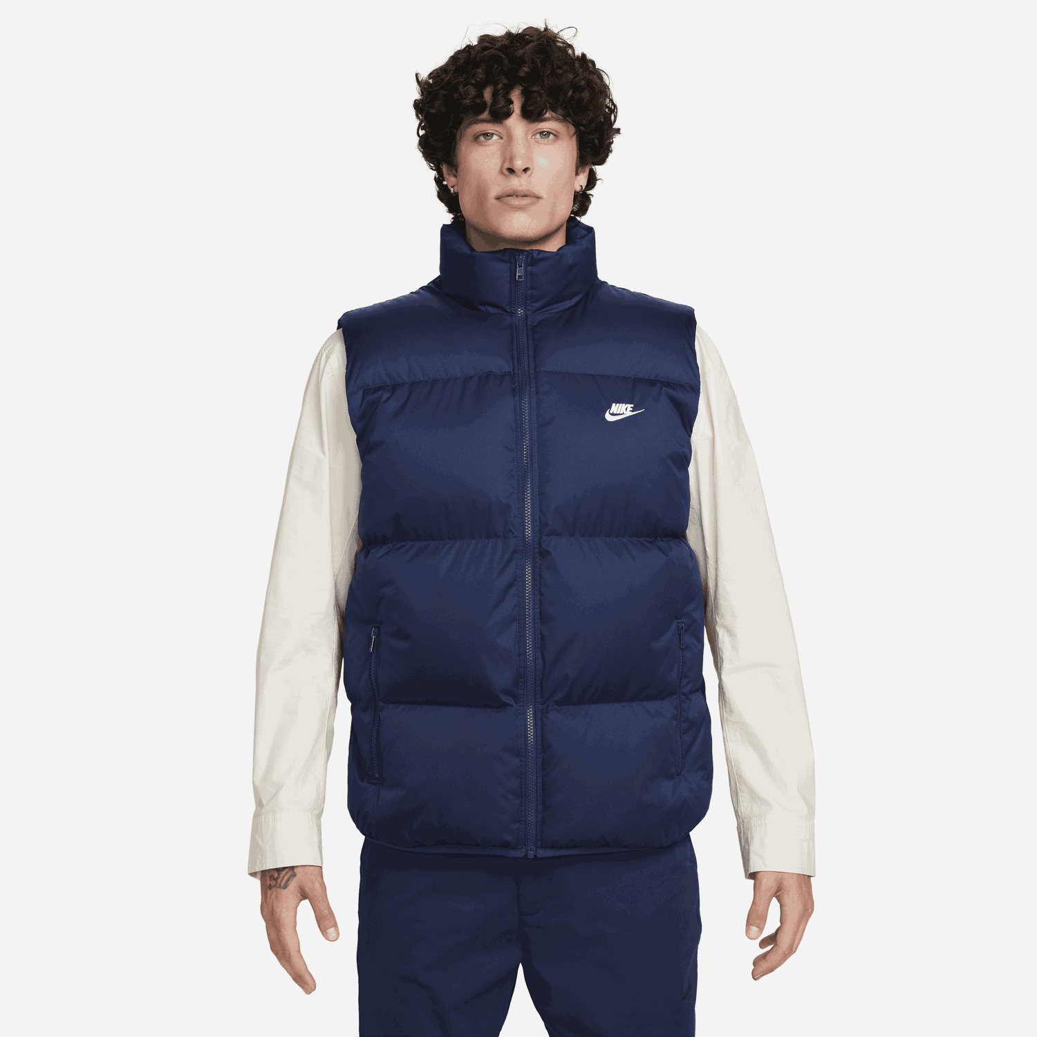 Vesta Nike Sportswear Club PrimaLoft® Vest Navy | FB7373-410, 0