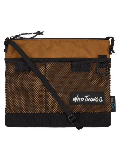 Taška cez rameno Wild things X-Pac Sacoche Bag Hnedá | WT231-021 BEIGE