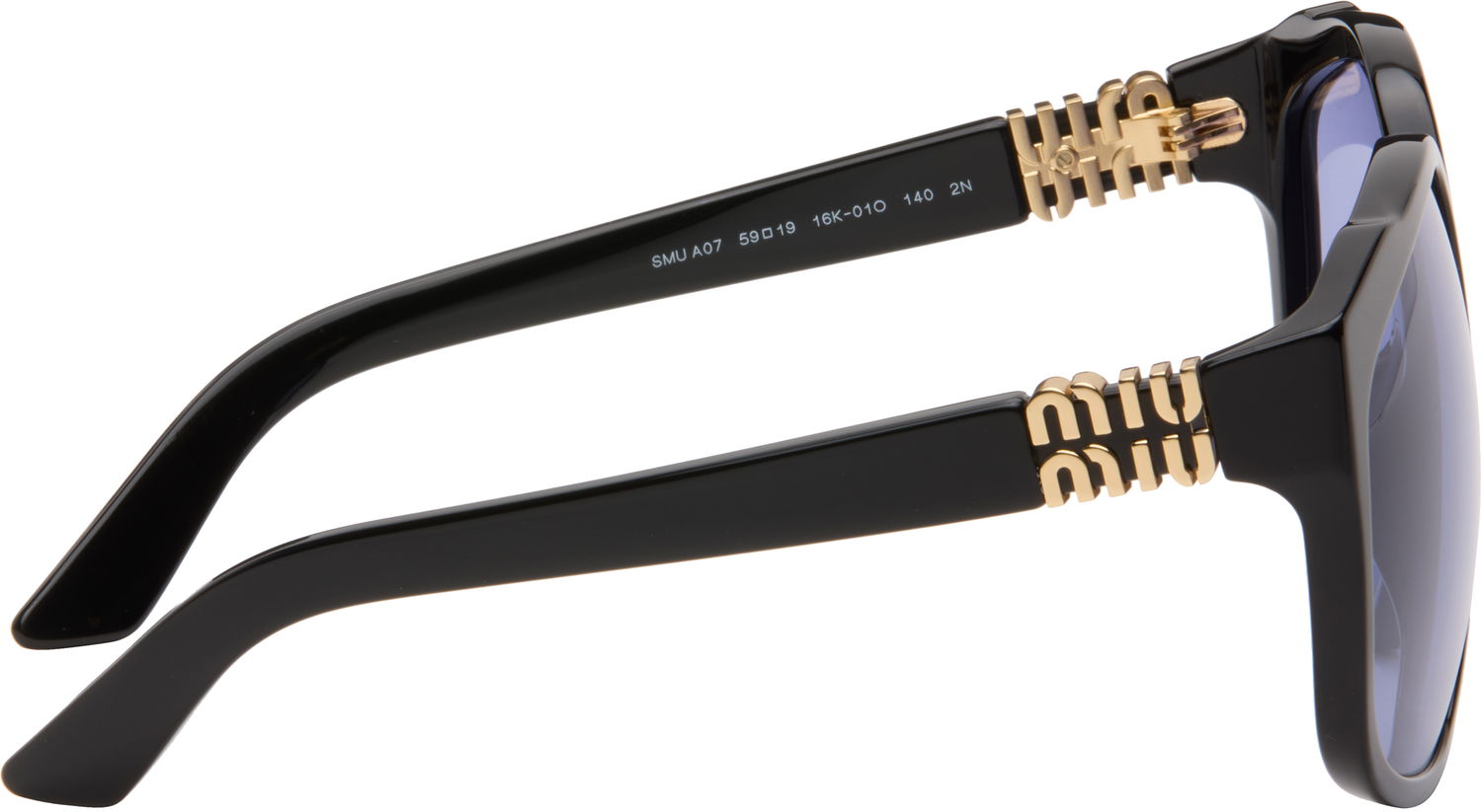 Slnečné okuliare Miu Miu Miu Miu Miu Ombre Sunglasses Čierna | 0MU A07S 8056262522677, 1