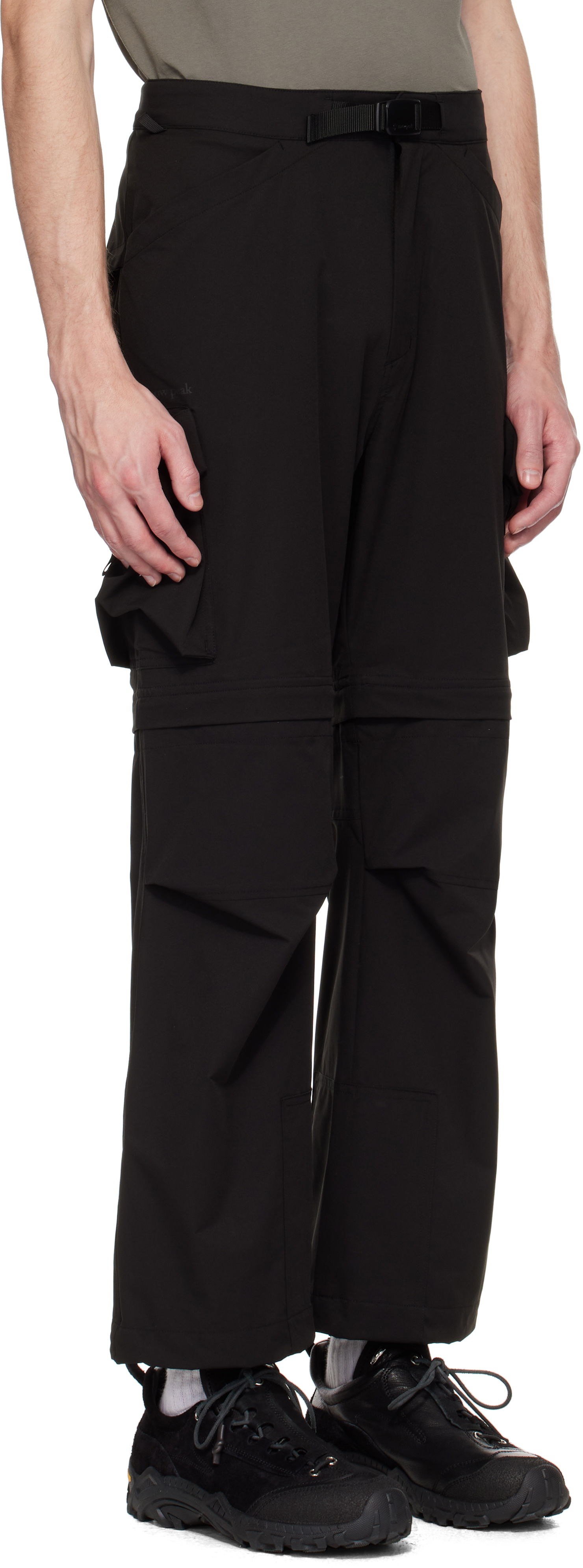 Cargo nohavice Snow Peak Snow Peak Trout Edition Convertible Cargo Pants Čierna | TT2510-PT01, 1