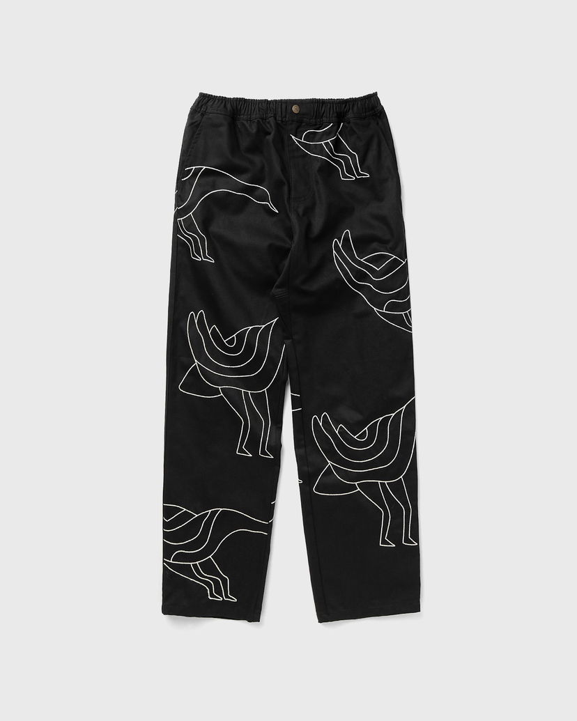 Nohavice By Parra Stitched Up Duck Pants Čierna | 52245