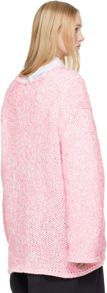 Sveter Comme des Garçons Homme Plus Lily Yarn Sweater Ružová | PO-N010-051, 2