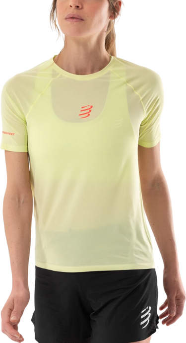 Tričko Compressport Trail Running Short Sleeve T-Shirt Žltá | atsw3646-atsw3646040, 0
