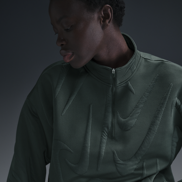 Mikina Nike Relaxed Fit Sweatshirt Zelené | FV7806-338, 0