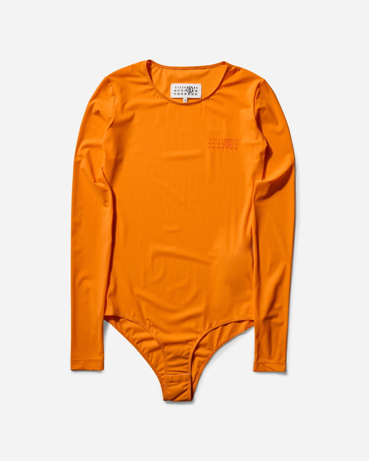 Body Maison Margiela Long-Sleeve Bodysuit Oranžová | S52NA0068 182, 0