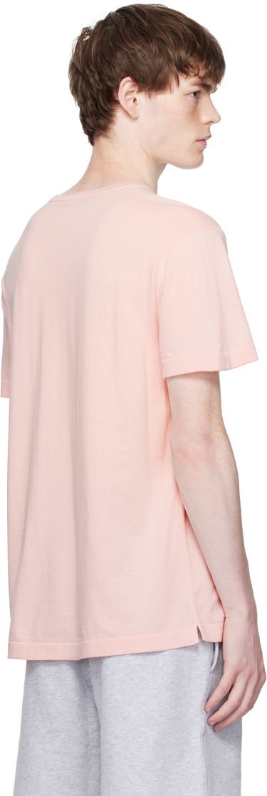 Tričko BOSS BECKHAM x BOSS Knit T-Shirt Ružová | 50552423, 3