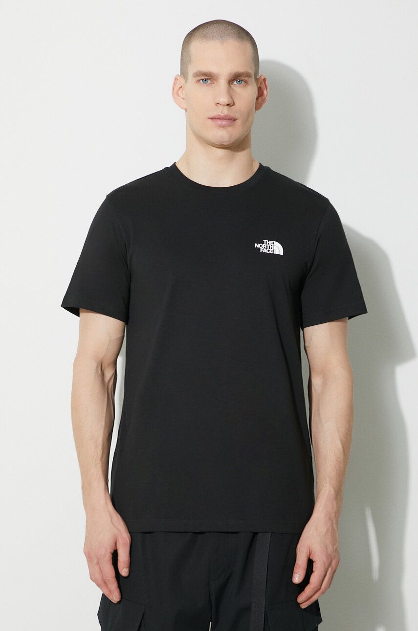 Tričko The North Face T-Shirt Simple Dome Čierna | NF0A87NGJK31, 0