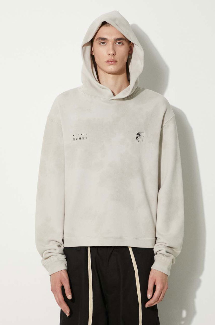 Mikina Stampd Transit Tie Dye Hoodie Béžová | SLA.M3333HD.STD