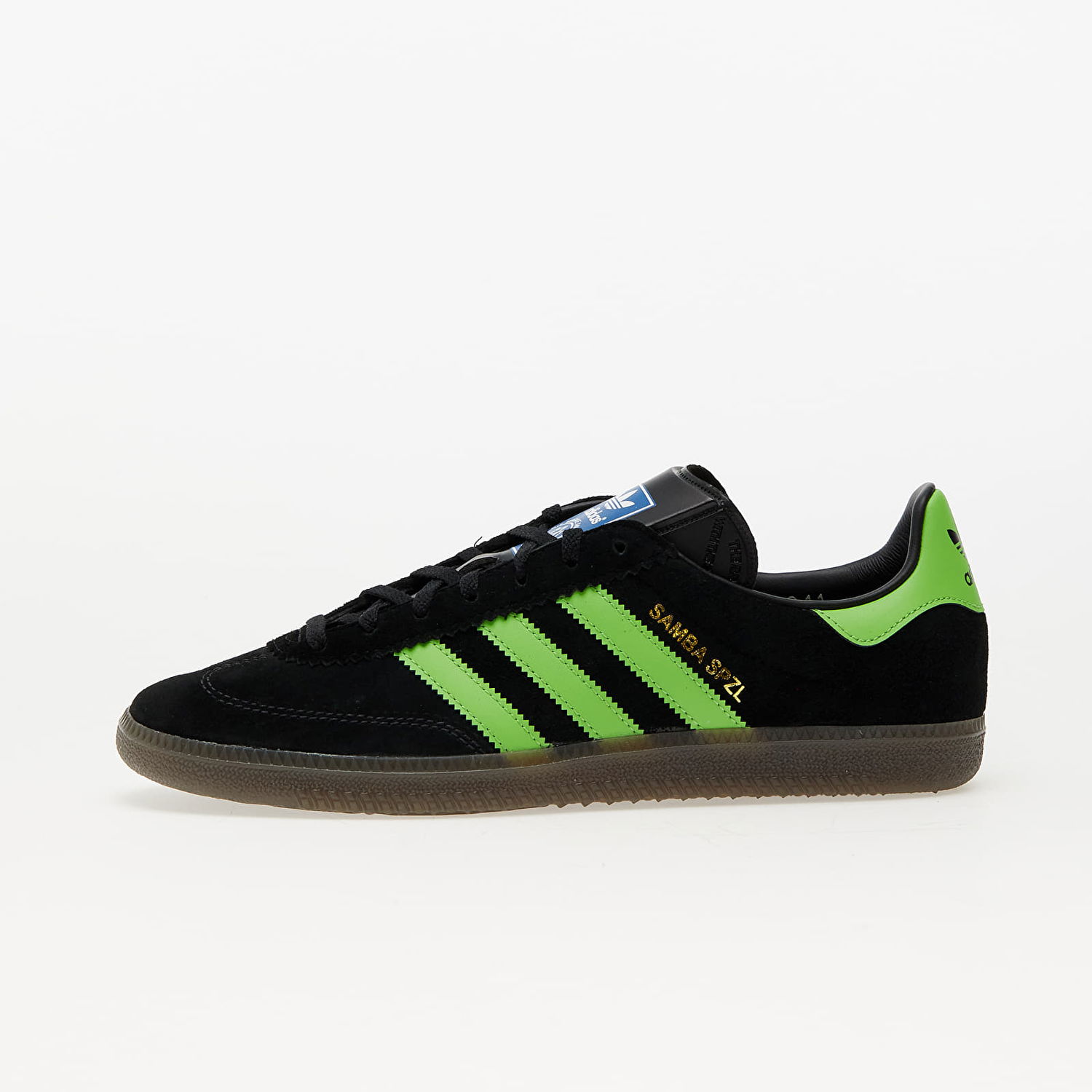 Tenisky a topánky adidas Originals Samba Deco SPZL Black Lucid Lime Zelené | IF5738, 1