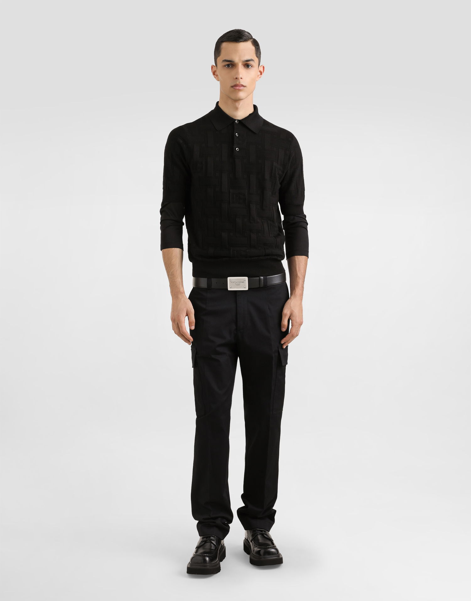 Cargo nohavice Dolce & Gabbana Dolce & Gabbana Cotton Cargo Pants Čierna | GP0Y1TFUFL3N0000, 1