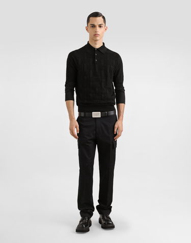 Cargo nohavice Dolce & Gabbana Dolce & Gabbana Cotton Cargo Pants Čierna | GP0Y1TFUFL3N0000, 1