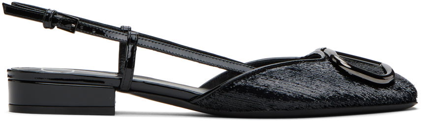 Tenisky a topánky Valentino Valentino Garavani VLogo Signature Ballerina Flats Čierna | 3W0S0HG0ZCC, 0