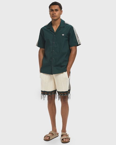 Šortky adidas Originals CLOT by Edison Chen Crochet Shorts Biela | JX6554, 3