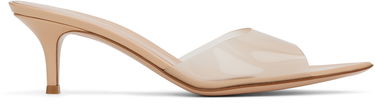 Tenisky a topánky Gianvito Rossi Elle 55 Stiletto Heel Open Toe Sandals Béžová | G15120-55RIC-GSV, 0