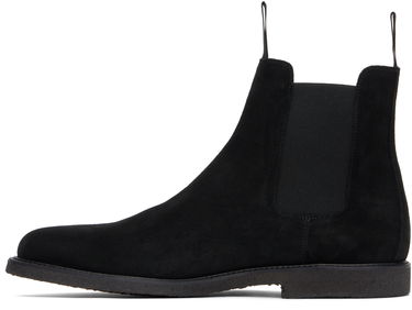 Oblečenie Common Projects Common Projects Waxed Suede Chelsea Boots Čierna | ARTICLE 2495, 2