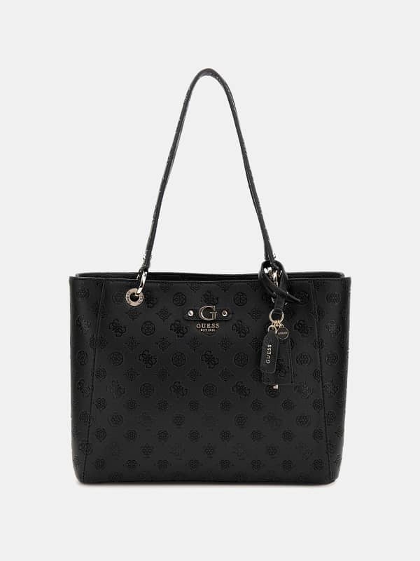 Tote bag GUESS Logo Shopper Bag Čierna | HWPD9529250, 0