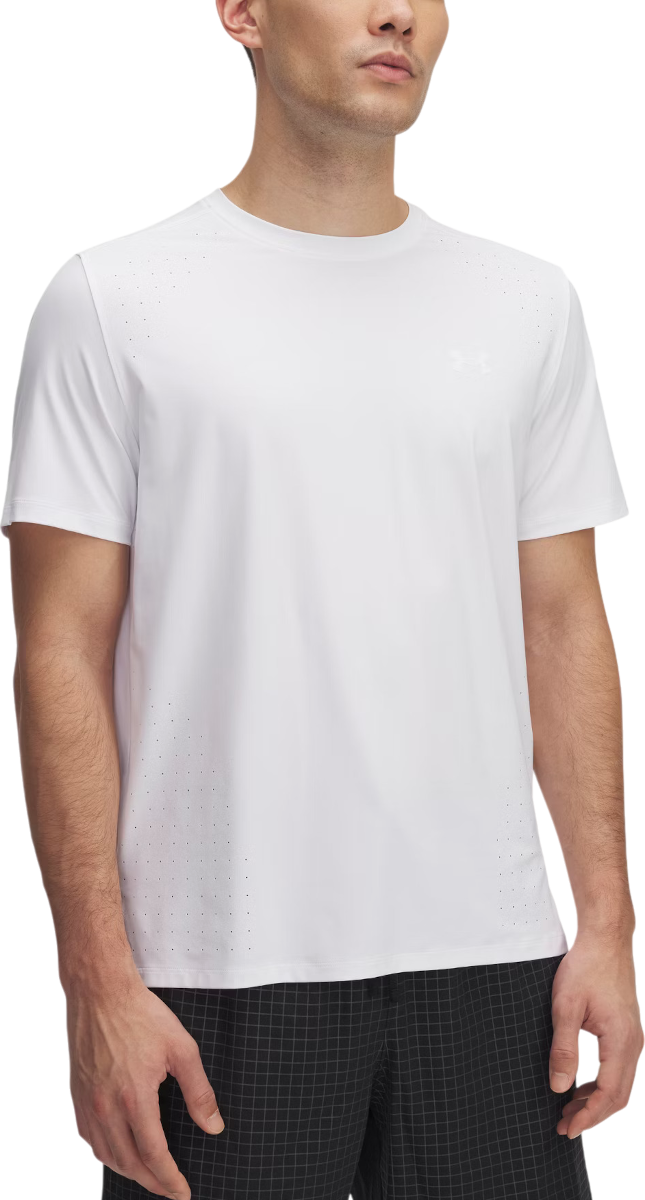 Tričko Under Armour Launch Elite Short Sleeve T-Shirt Biela | 1389802-100, 0