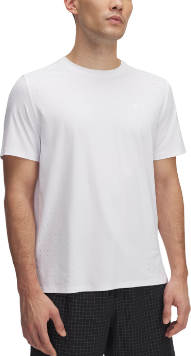 Tričko Under Armour Launch Elite Short Sleeve T-Shirt Biela | 1389802-100, 0