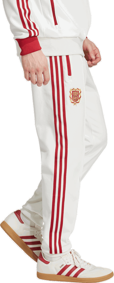 Tepláky adidas Performance FC Bayern Anniversary Track Pants Biela | JF0594, 4