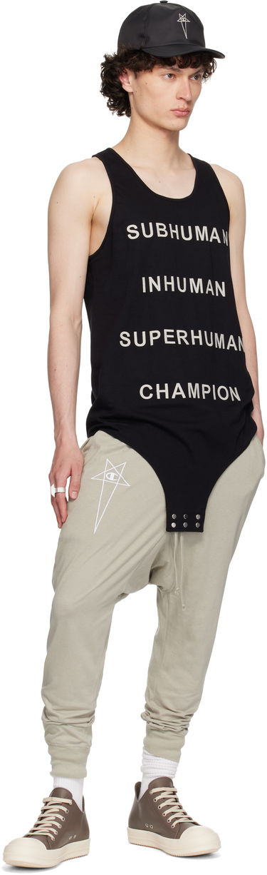 Body Rick Owens Rick Owens Champion Edition Basketball Tank Top Čierna | CM01E1678 CHJG JERSEY, 3
