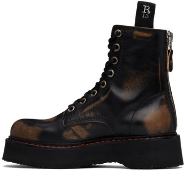 Oblečenie R13 R13 Single Stack Boots Čierna | R13WS025-R01, 2