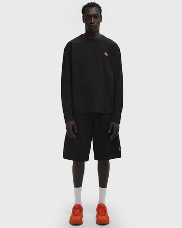 Tričko KENZO Kenzo Pop Embroidered Classic Long Sleeve Tee Čierna | FF55TS5294SG.99J, 1