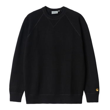 Sveter Carhartt WIP Chase Sweater "Black / Gold" Čierna | I028581_00F_XX, 4
