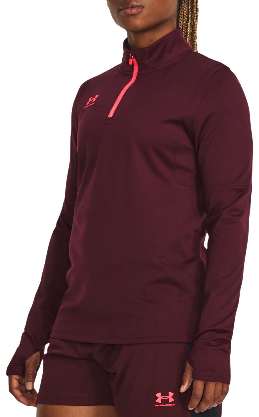 Mikina Under Armour UA Challenger Midlayer Hnedá | 1379601-600, 0
