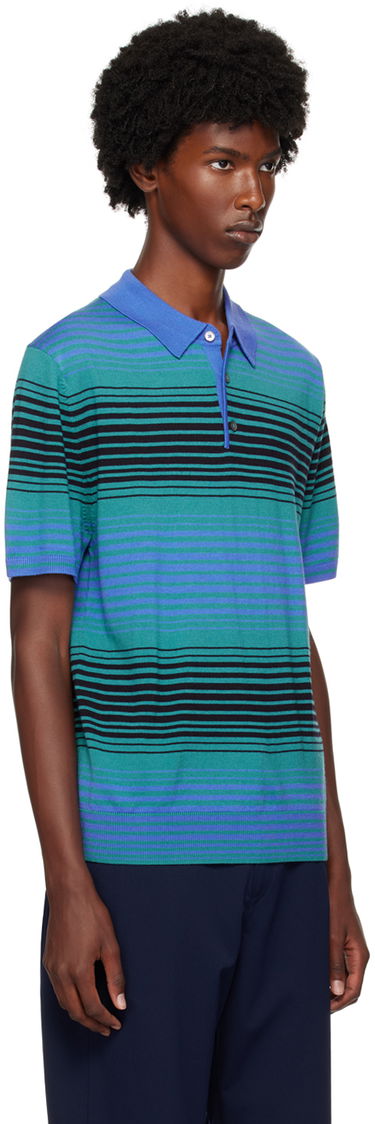 Polo tričko Paul Smith PS Paul Smith Striped Knit Polo Rôznofarebný | M2R-963Y-N22145-43, 1