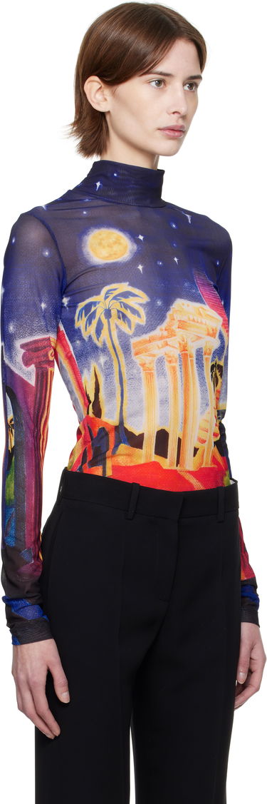 Sveter Casablanca Casablanca Midnight Acropolis Mesh Turtleneck Top Rôznofarebný | WPS25-JTP-028-01, 1