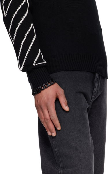 Náramok Off-White Off-White Chain Bracelet with Arrow Accent Čierna | OMOA10IC99MET0011000, 2