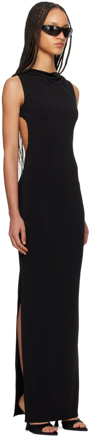 Šaty Miaou Miaou Selena Maxi Dress Čierna | 5047VISBLK, 1