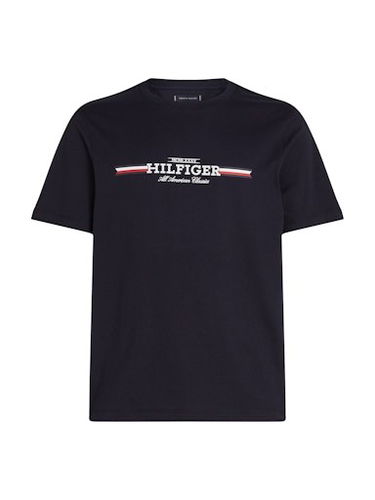 Tričko Tommy Hilfiger S/S T-Shirt Modrá | MW0MW36480DW5, 3