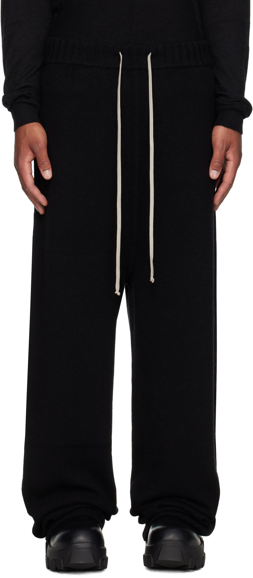 Tepláky Rick Owens Rick Owens Concordians Track Sweatpants Čierna | RU02E1668 KLWS