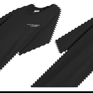 Tričko Casablanca Casablanca Glitch Orchid Beyond Destiny Spring-Summer 2022 Oversized T-Shirt Čierna | M-SP26-JTS-044-06, 1