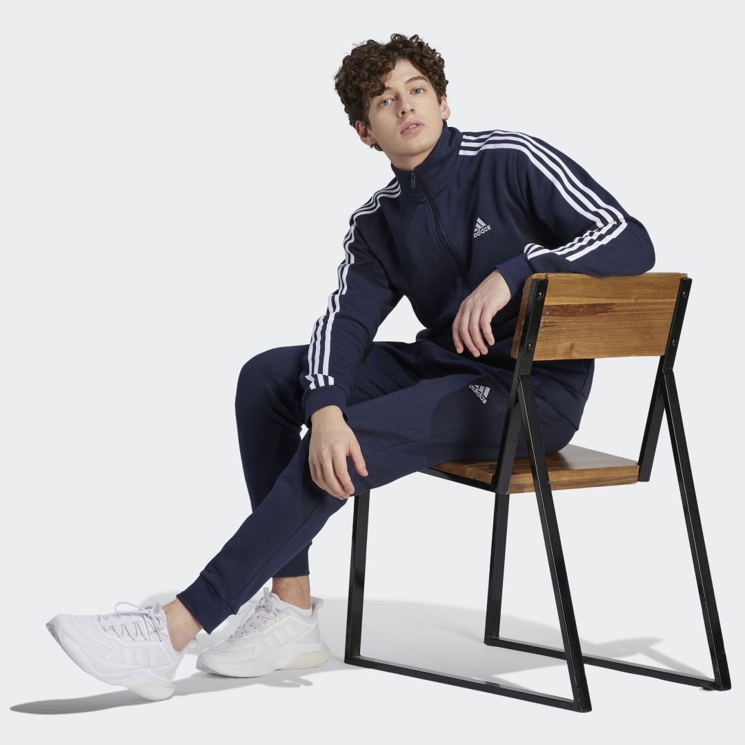 Basic 3-Stripes Fleece Track Suit