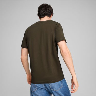 Tričko Puma Men's Logo Graphic T-Shirt Zelené | 586759-76, 3