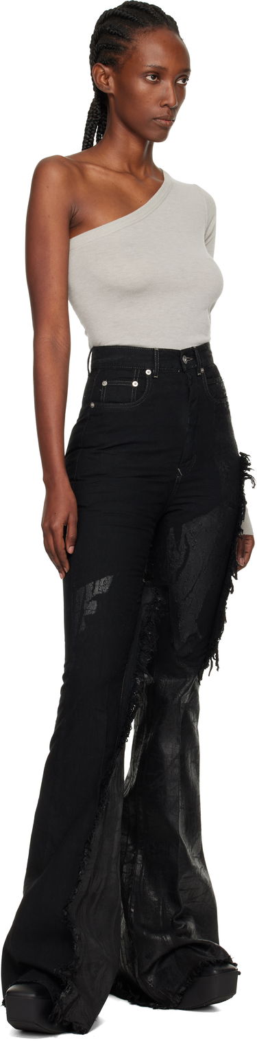 Džínsy Rick Owens Concordians Bolan Bootcut Jeans Čierna | RO02E4329 BMCCL, 3