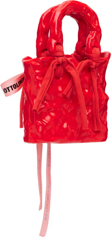 Kabelka Ottolinger Bow Signature Ceramic Bag Červená | 126-901826-01, 2
