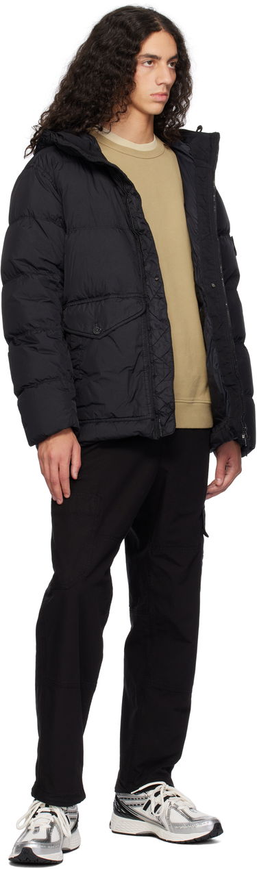 Prešívaná bunda Stone Island Stone Island Crinkle Reps R-NY Down Jacket Čierna | 811540723, 4
