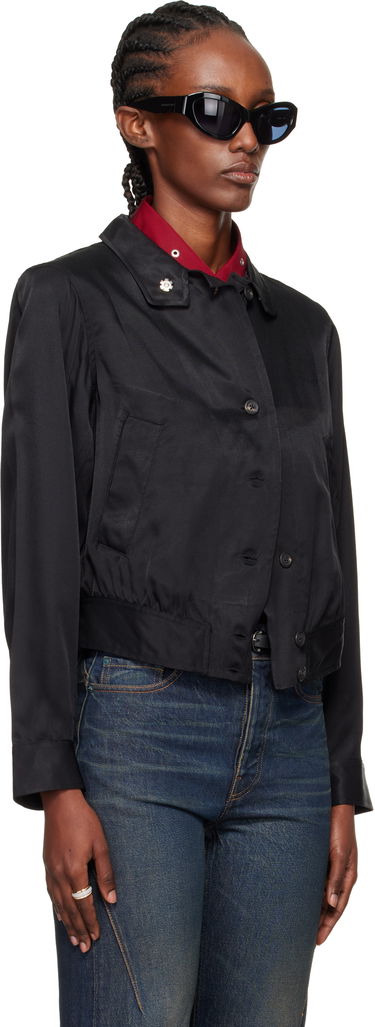 Bomber bunda OUR LEGACY Tuxedo Bomber Jacket Čierna | W4252TF, 1