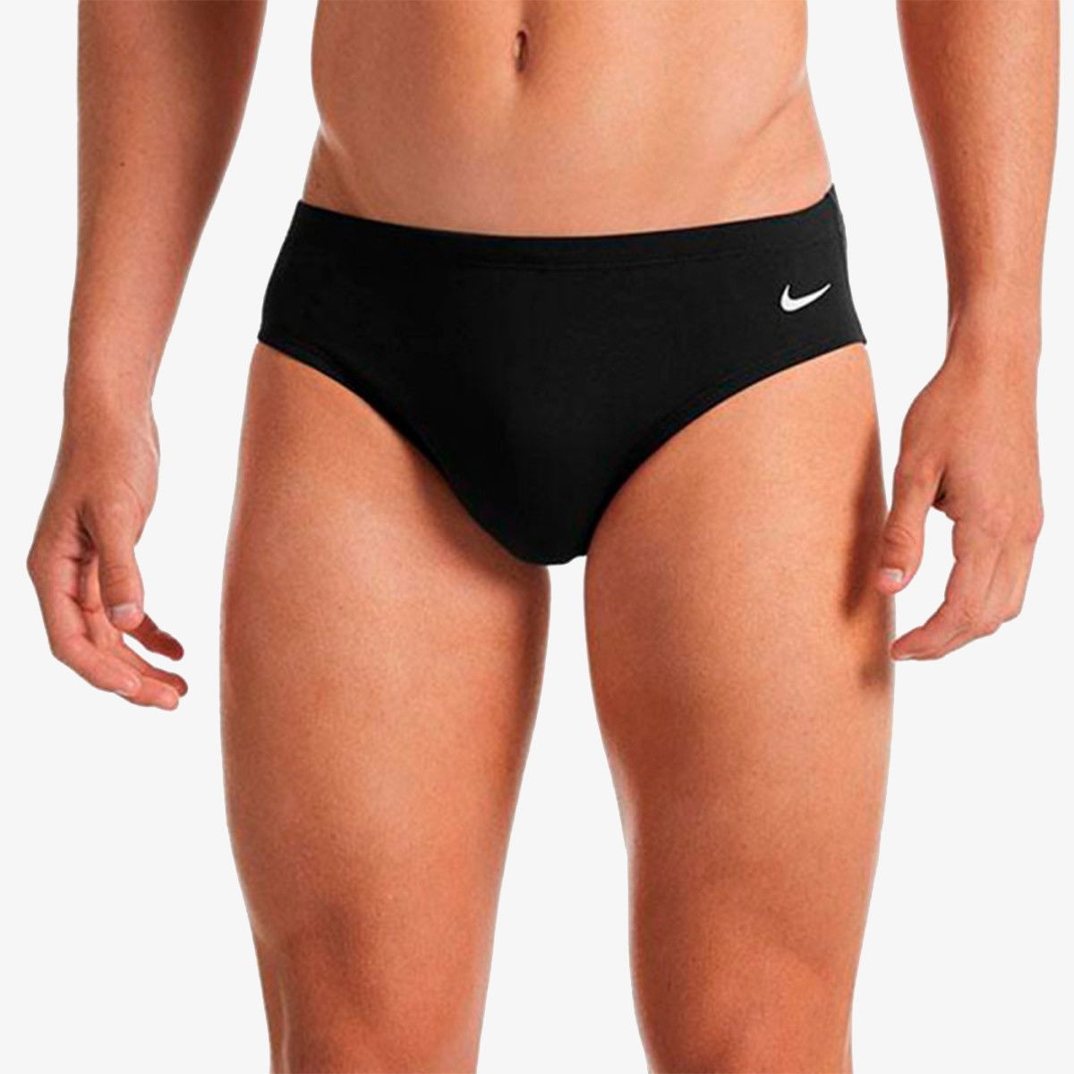 Solid Brief Swimsuit