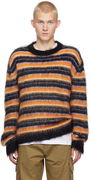 Striped Fuzzy Sweater