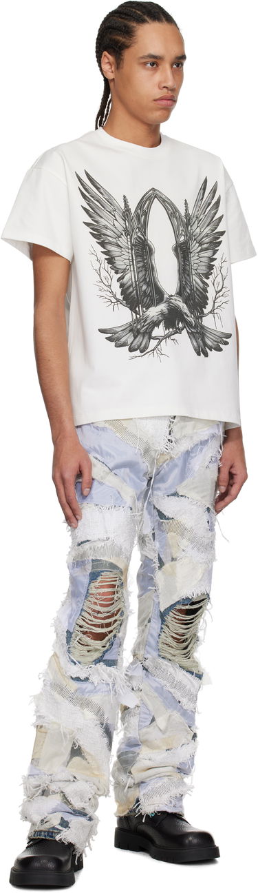 Tričko Who Decides War Who Decides War Soaring Window Graphic T-Shirt Biela | 1110510001SS25, 3
