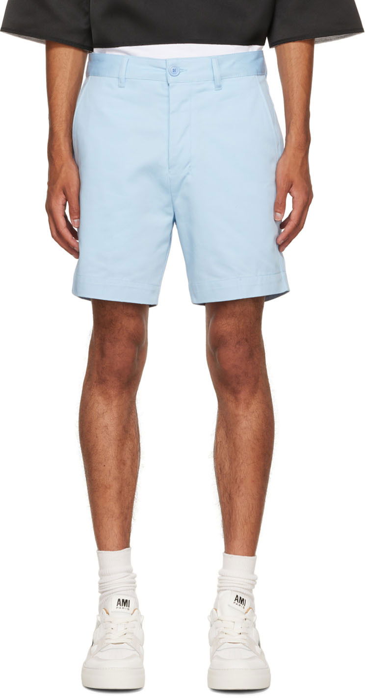 Šortky AMI Chino Shorts Modrá | HSO001.481, 0