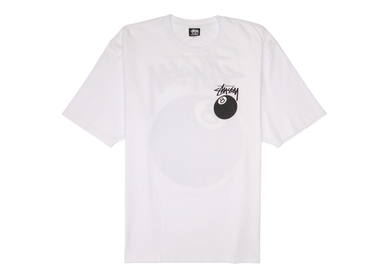 Tričko Stüssy 8 Ball Graphic T-Shirt Biela | 1904760-WHT, 0